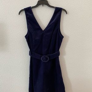 Corduroy blue dress. Size 10.